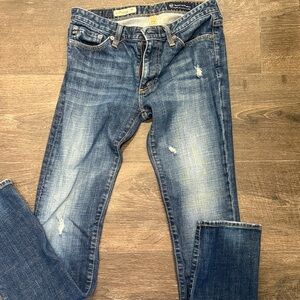 Blue Distressed Jeans